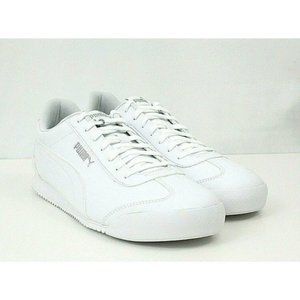 Puma Men Shoes Turino FSL Classic Soccer Leather White